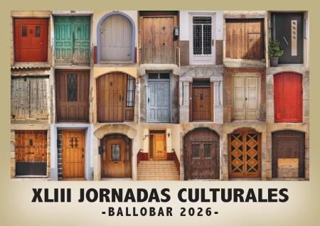 Imagen XLIII Jornadas Culturales de Ballobar. Abril de 2026