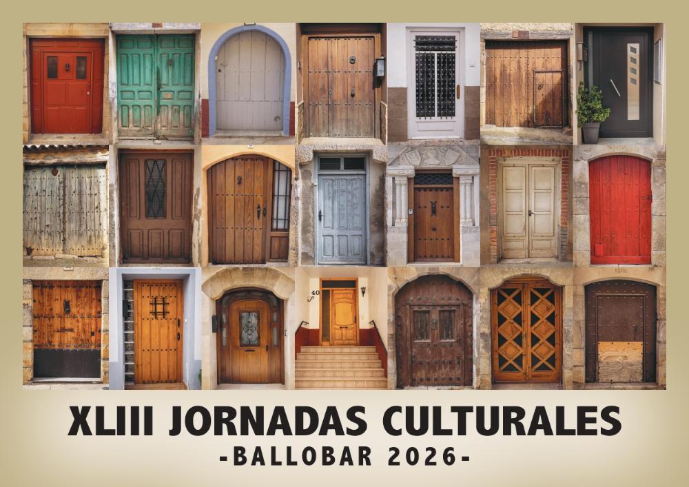 Imagen XLIII Jornadas Culturales de Ballobar. Abril de 2026